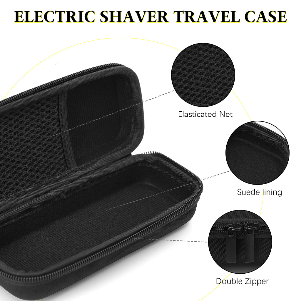 HANNEA Hard Case for Electric Trimmer and Shaver, Hard Travel Case for QP2520/ QP2530 /QP2620 /QP2630 Men's Electric Trimmer Shaver and Attachments (Case Only) HANNEA Hard Case for Electric Trimmer and Shaver, Hard Travel Case for QP2520/ QP2530 /QP2620 /QP2630 Men's Electric Trimmer Shaver and Attachments (Case Only)
